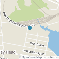 Map location of 321 Western Ave, Bay Head NJ 8742