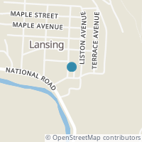 Map location of 68389 Lansing Ln, Bridgeport OH 43912