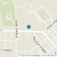 Map location of 256 W Main St, Mechanicsburg OH 43044