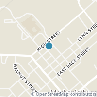 Map location of 66 School St, Mechanicsburg OH 43044