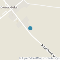 Map location of 9639 Rosedale Milford Center Rd, Irwin OH 43029