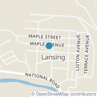 Map location of 55120 Maple Ave, Lansing OH 43934