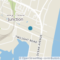 Map location of 70 Osborne Ave, Bay Head NJ 8742