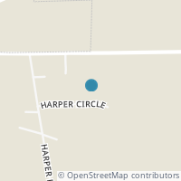 Map location of 6260 Harper Cir, Mechanicsburg OH 43044