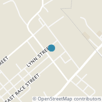 Map location of 118 Pleasant St, Mechanicsburg OH 43044