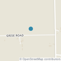 Map location of 9908 Grise Rd, Bradford OH 45308
