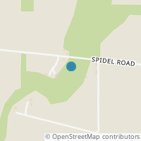 Map location of 7687 Spidel Rd, Bradford OH 45308