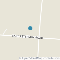 Map location of 4425 Peterson Rd, Fletcher OH 45326