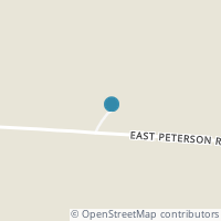Map location of 4245 Peterson Rd, Fletcher OH 45326