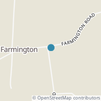 Map location of 70771 Farmington Rd, Bridgeport OH 43912
