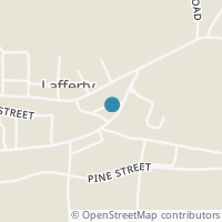 Map location of 43129 Mount Hope Rd, Lafferty OH 43951