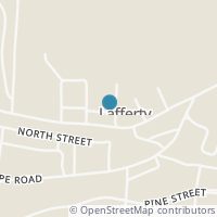 Map location of 70204 Irwin Rd, Lafferty OH 43951