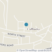 Map location of 70211 Jordan St, Lafferty OH 43951