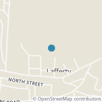 Map location of 70250 Irwin Rd, Lafferty OH 43951