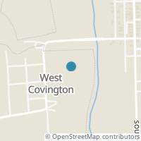 Map location of 8290 W Covington Gettysburg Rd, Covington OH 45318