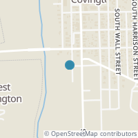 Map location of 19 W Dodd St, Covington OH 45318
