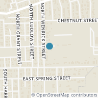 Map location of 409 E Maple St, Covington OH 45318