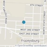 Map location of 103 4Th St, Frazeysburg OH 43822