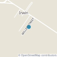 Map location of 8792 Miller St, Irwin OH 43029