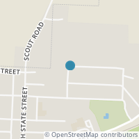 Map location of 28 Elm St, Frazeysburg OH 43822