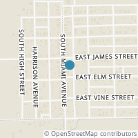 Map location of 518 S Miami Ave, Bradford OH 45308
