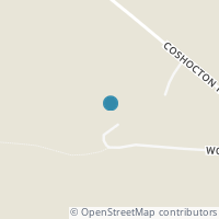 Map location of 10745 Wolfe Ln, New Concord OH 43762