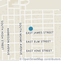 Map location of 136 E James St, Bradford OH 45308