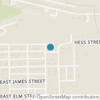 Map location of 304 Moody Ave, Bradford OH 45308