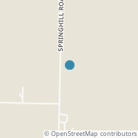 Map location of 7223 Springhill Rd, Union City OH 45390