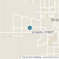 Map location of 404 School St, Bradford OH 45308