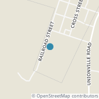 Map location of 449 Railroad St, Unionville Center OH 43077