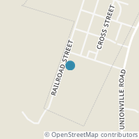 Map location of 441 Railroad St, Unionville Center OH 43077