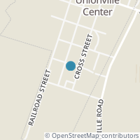 Map location of 238 Cross St, Unionville Center OH 43077