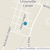 Map location of 231 Cross St, Unionville Center OH 43077