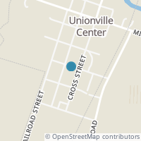 Map location of 228 Cross St, Unionville Center OH 43077