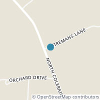 Map location of 72553 Colerain Rd, Dillonvale OH 43917