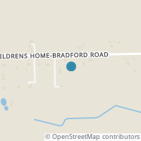 Map location of 9609 Childrens Home Bradford Rd, Bradford OH 45308