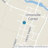 Map location of 409 Railroad St, Unionville Center OH 43077