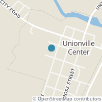 Map location of 406 Railroad St, Unionville Center OH 43077