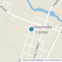 Map location of 403 Railroad St, Unionville Center OH 43077