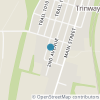Map location of 12475 2Nd Ave, Trinway OH 43842