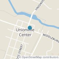 Map location of 117 Main St, Unionville Center OH 43077