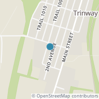 Map location of 12485 2Nd Ave, Trinway OH 43842