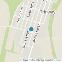 Map location of 12510 2Nd Ave, Trinway OH 43842