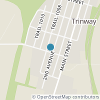 Map location of 3045 5Th St, Trinway OH 43842