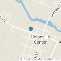 Map location of 123 W Main St, Unionville Center OH 43077