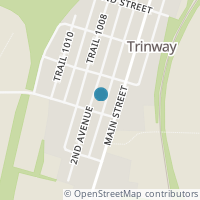 Map location of 12530 2Nd Ave, Trinway OH 43842