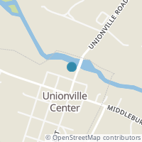 Map location of 200 Cross St, Unionville Center OH 43077