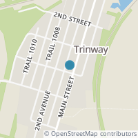 Map location of 12615 Main St, Trinway OH 43842