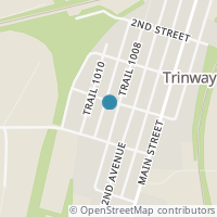 Map location of 12585B 3Rd Ave, Trinway OH 43842